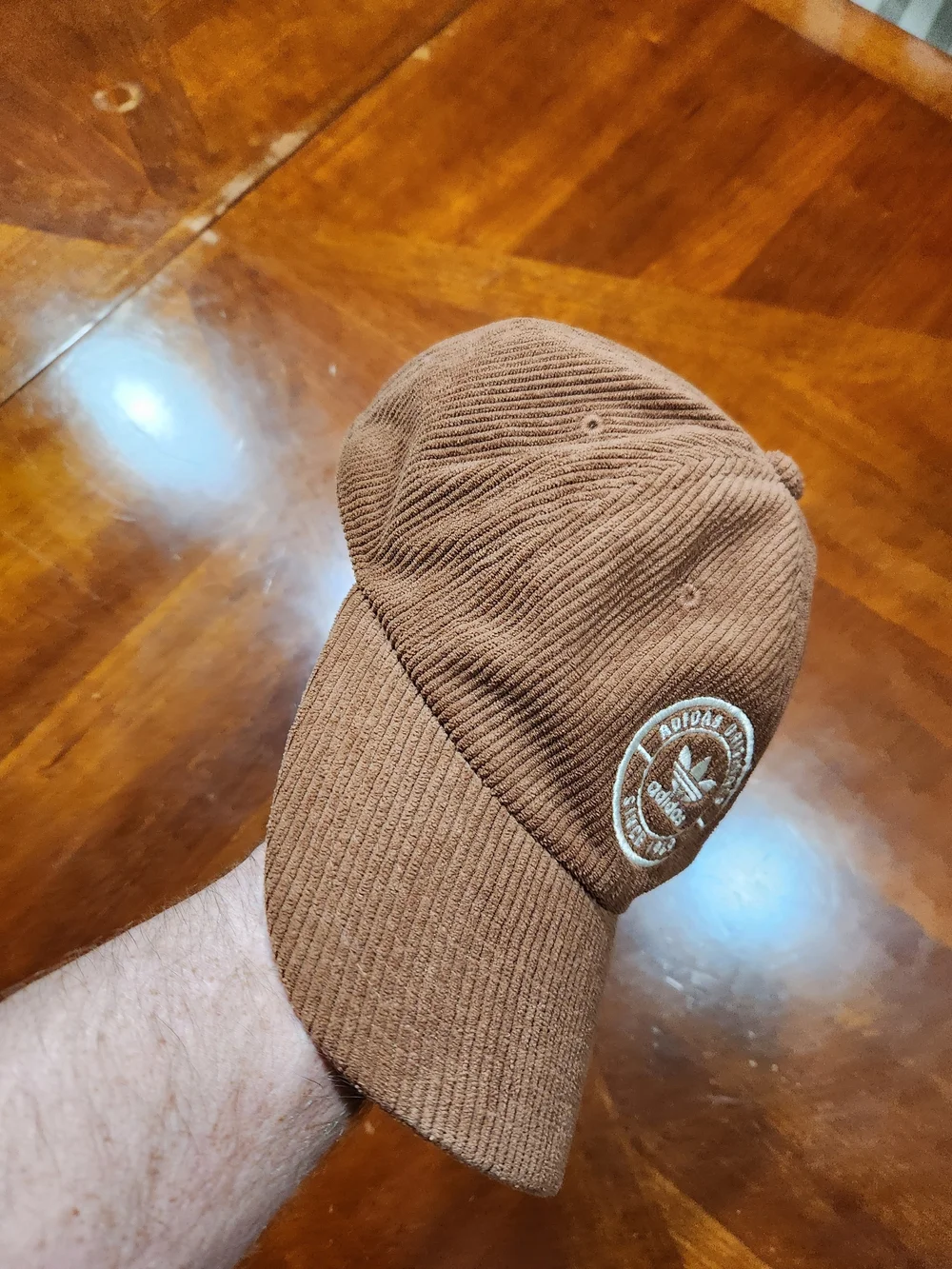Adidas Originals Corduroy Baseball Cap - Brown